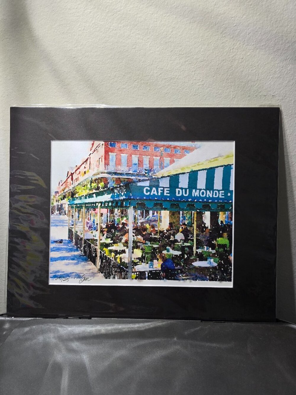 14 x 11 New Orleans Cafe Du Monde Print